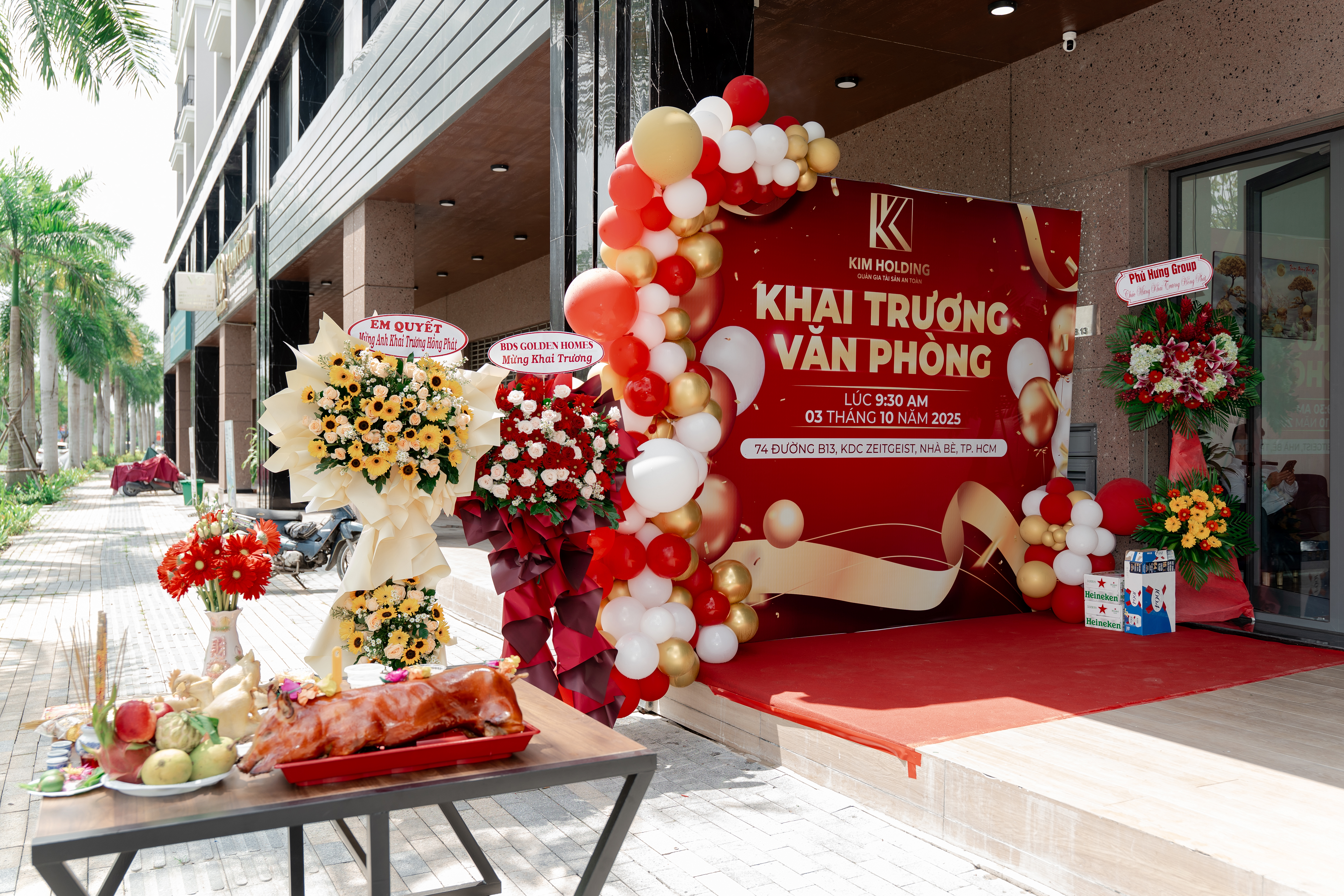 Văn phòng KimHolding khai trương tại Khu Đô Thị Zeitgeist Nhà Bè