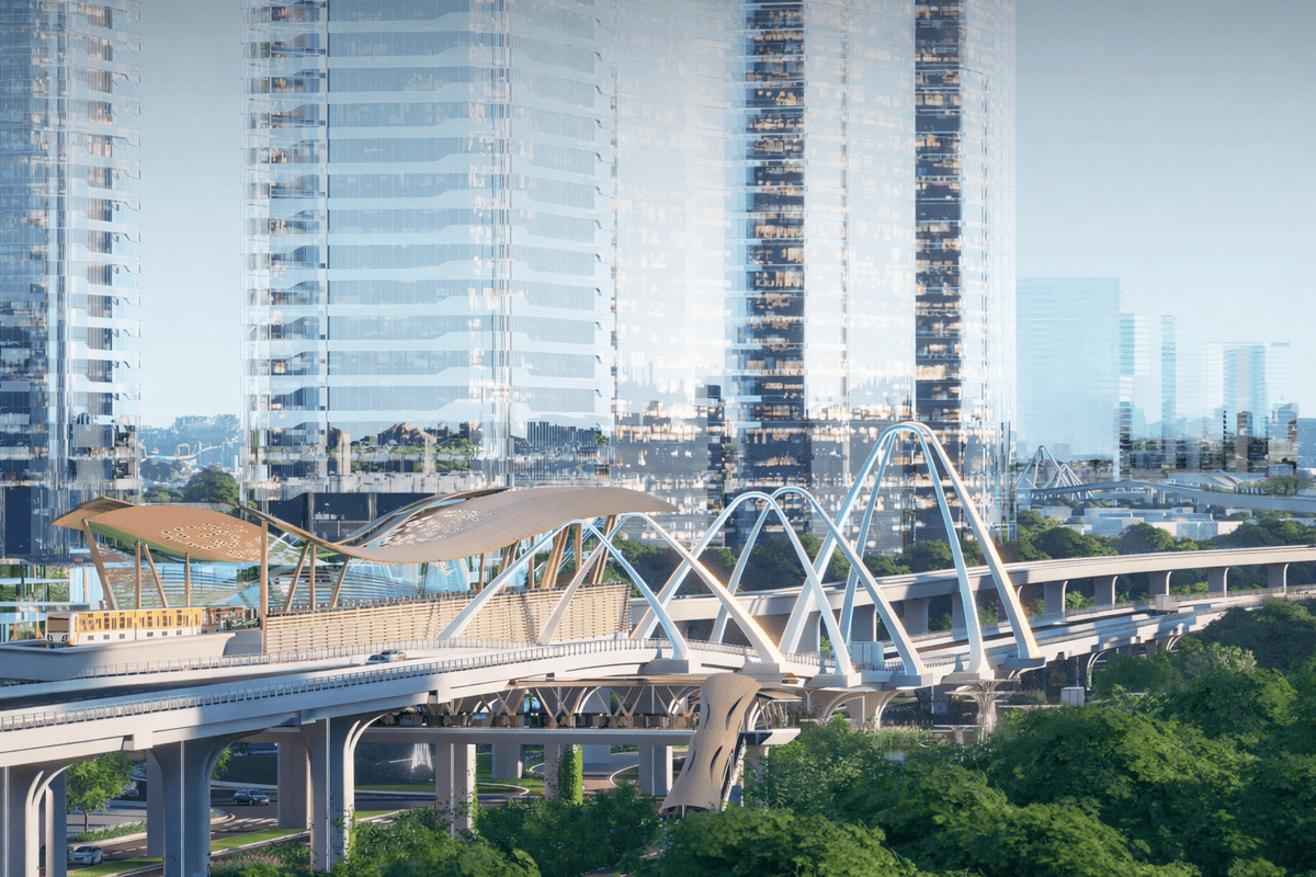 Dự án đi song song tuyến metro số 4 (Thạnh Xuân - Khu đô thị Hiệp Phước) dự kiến xây dựng xuyên khu Nam TP HCM.